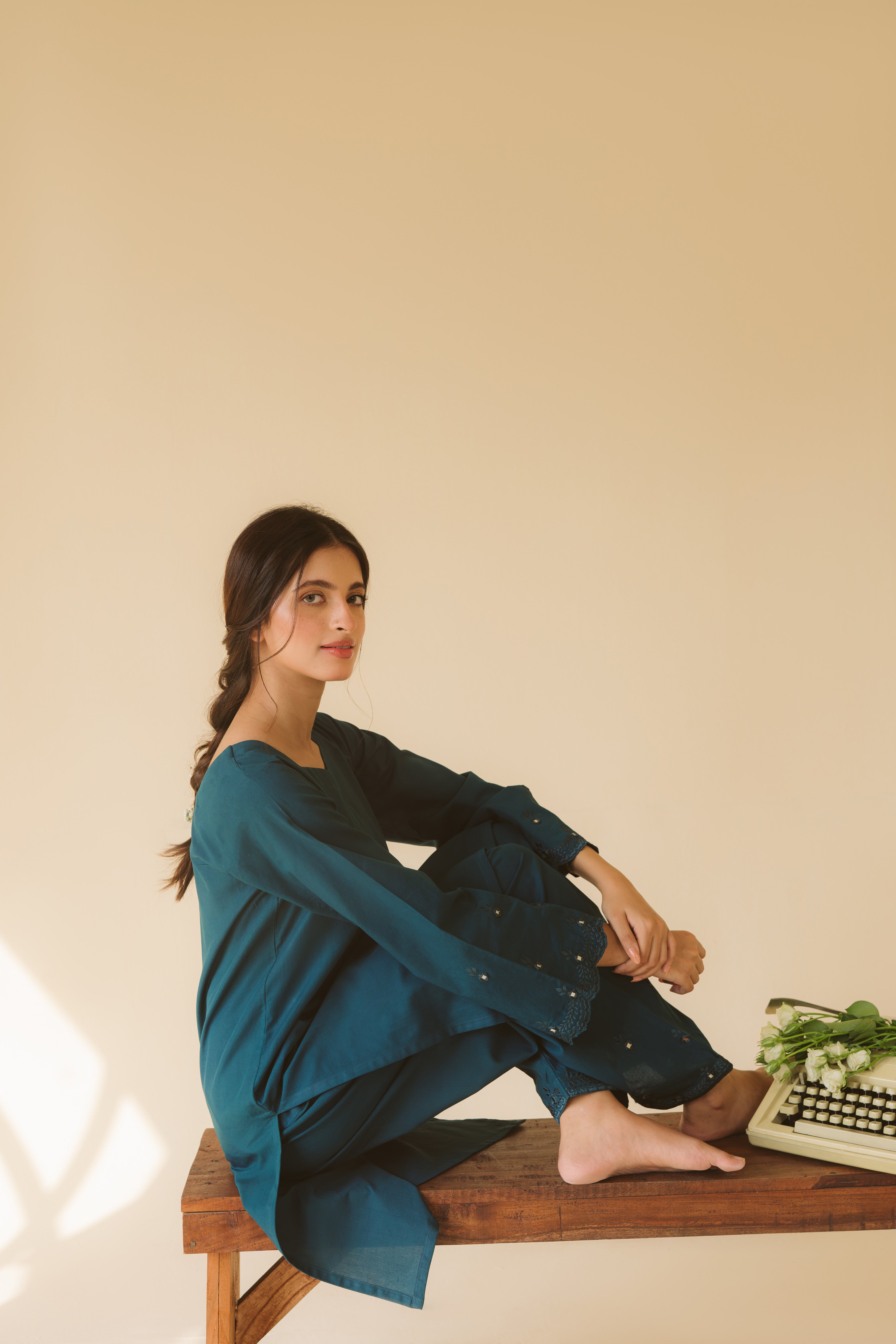Dear October By Pashma Khan Stitched Co Ords Collection'2025-Tiffany