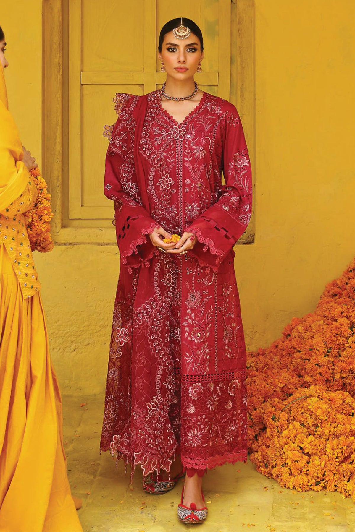 Mehmaan Nawazi by Nureh Unstitched 3 Piece Eid Lawn Collection'2023-NDS-92