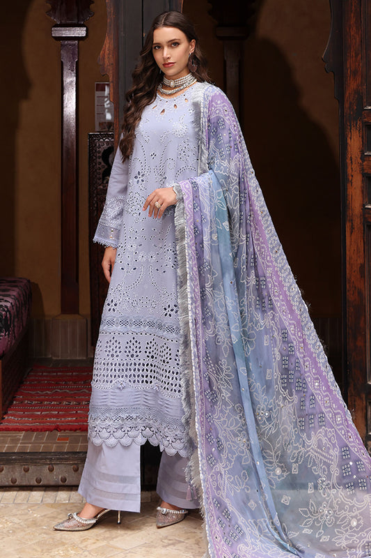 Bazaar By Nureh Unstitched 3 Piece Schiffli Lawn Collection'2025-NE-108