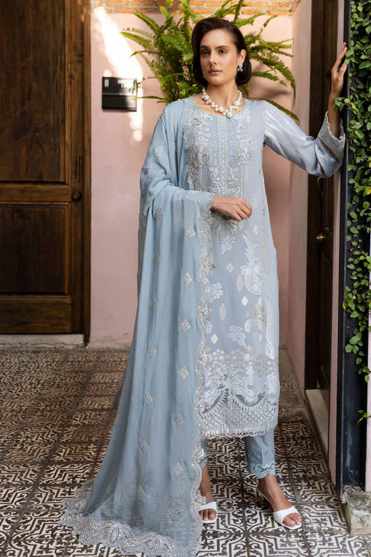 Nureh Unstitched 3 Piece Exclusive Jacquard Lawn Collection-NE-152