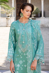 Nureh Unstitched 3 Piece Exclusive Jacquard Lawn Collection-NE-157