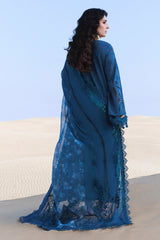 Aman By Nureh Unstitched 3 Piece Luxury Lawn Suit-NE-229