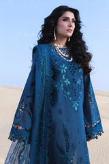 Aman By Nureh Unstitched 3 Piece Luxury Lawn Suit-NE-229
