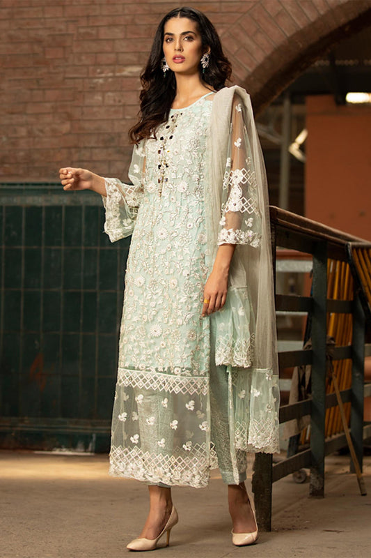 Celebrity Chiffon By Noorma Kaamal Unstitched 3 Piece Formals Collection'2024-NK-CC-02