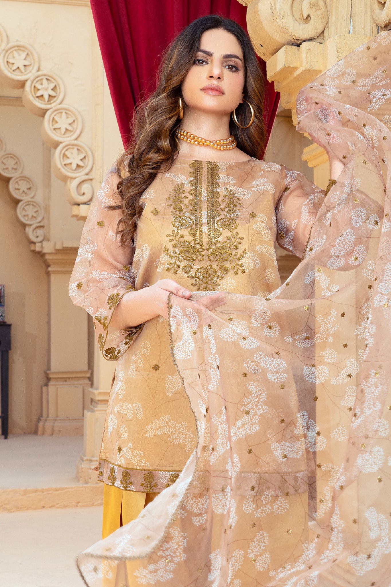 Mera Farshi Jora By Noorma Kaamal Stitched 3 Piece Exc Eid Vol-02 Collection'2025-NK-FS-10