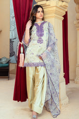 Mera Farshi Jora By Noorma Kaamal Stitched 3 Piece Exc Eid Vol-02 Collection'2025-NK-FS-12