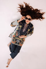 Jogi Pretty Pret By Noorma Kaamal Stitched 2 Piece Printed Slub Silk Vol-06 Suit-NK-JP-77