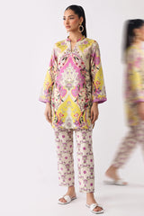 Jogi Pretty Pret By Noorma Kaamal Stitched 2 Piece Printed Slub Silk Vol-06 Suit-NK-JP-78