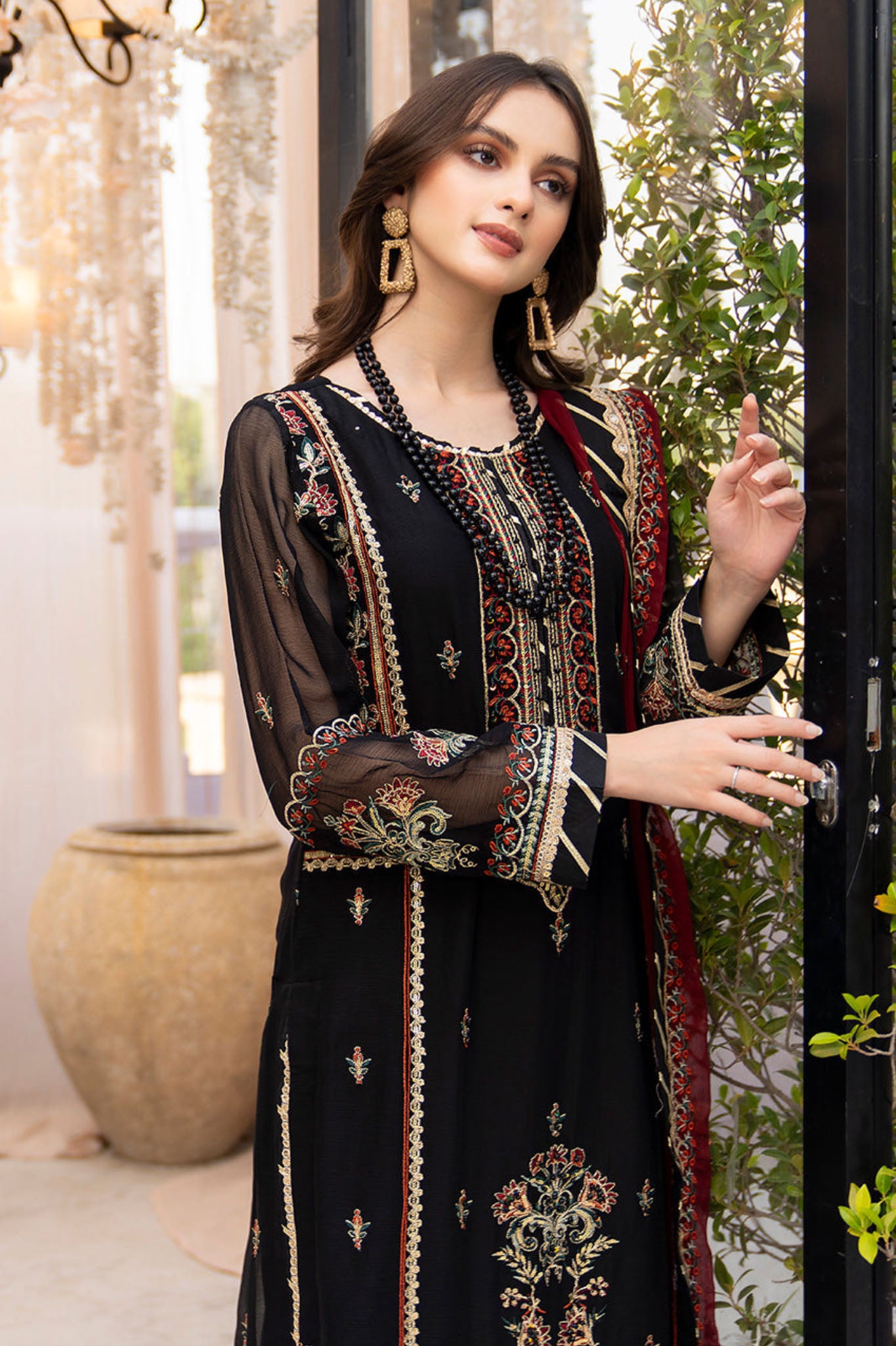 Lallaria By Noorma Kaamal Unstitched 3 Piece Fancy Formals Vol-01 Collection'2024-NK-LLC-04