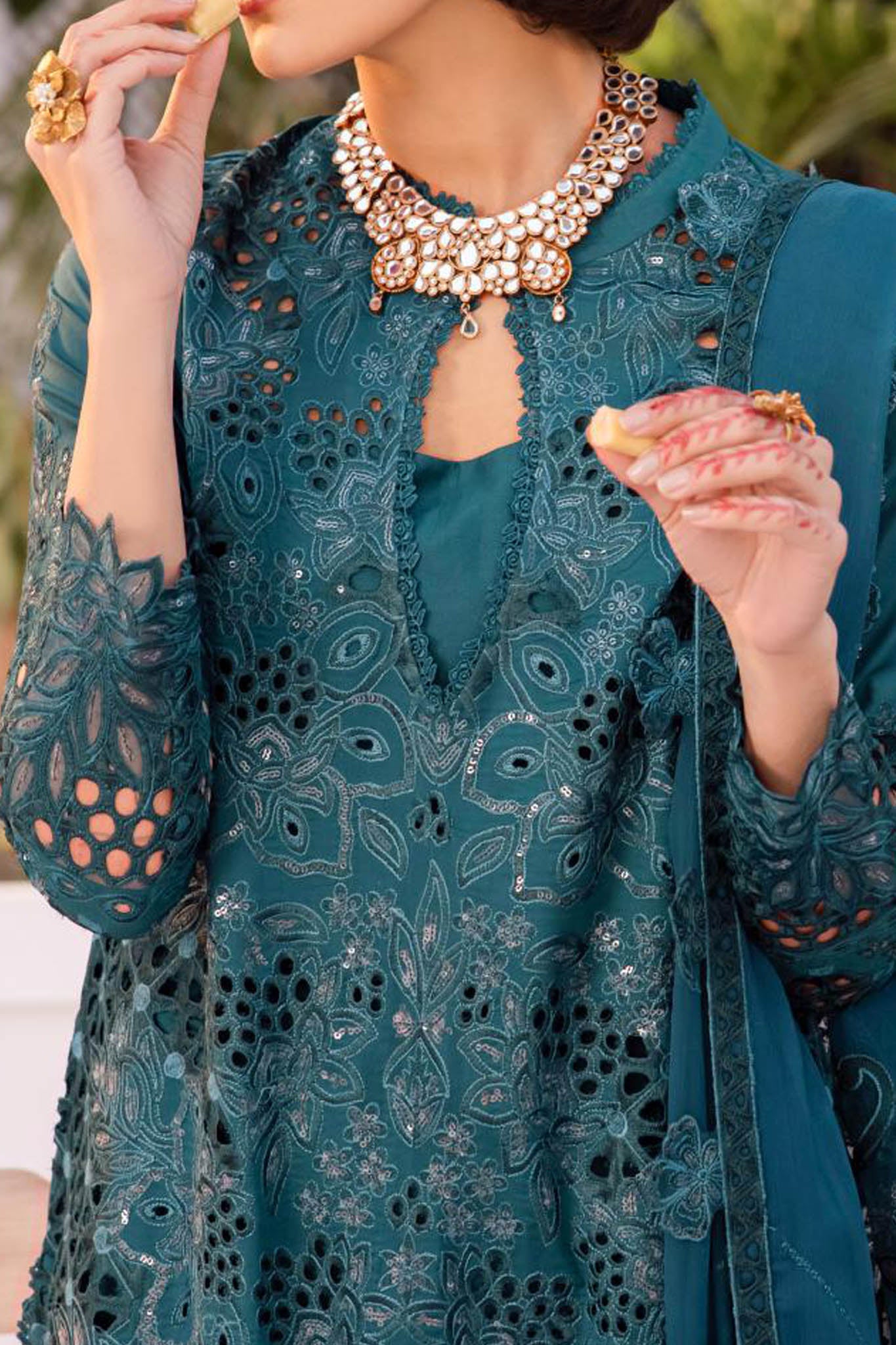 Nani Ka Ghar By Iznik Unstitched 3 Piece Eid Lawn Collection'2024-NKG-07-Neena