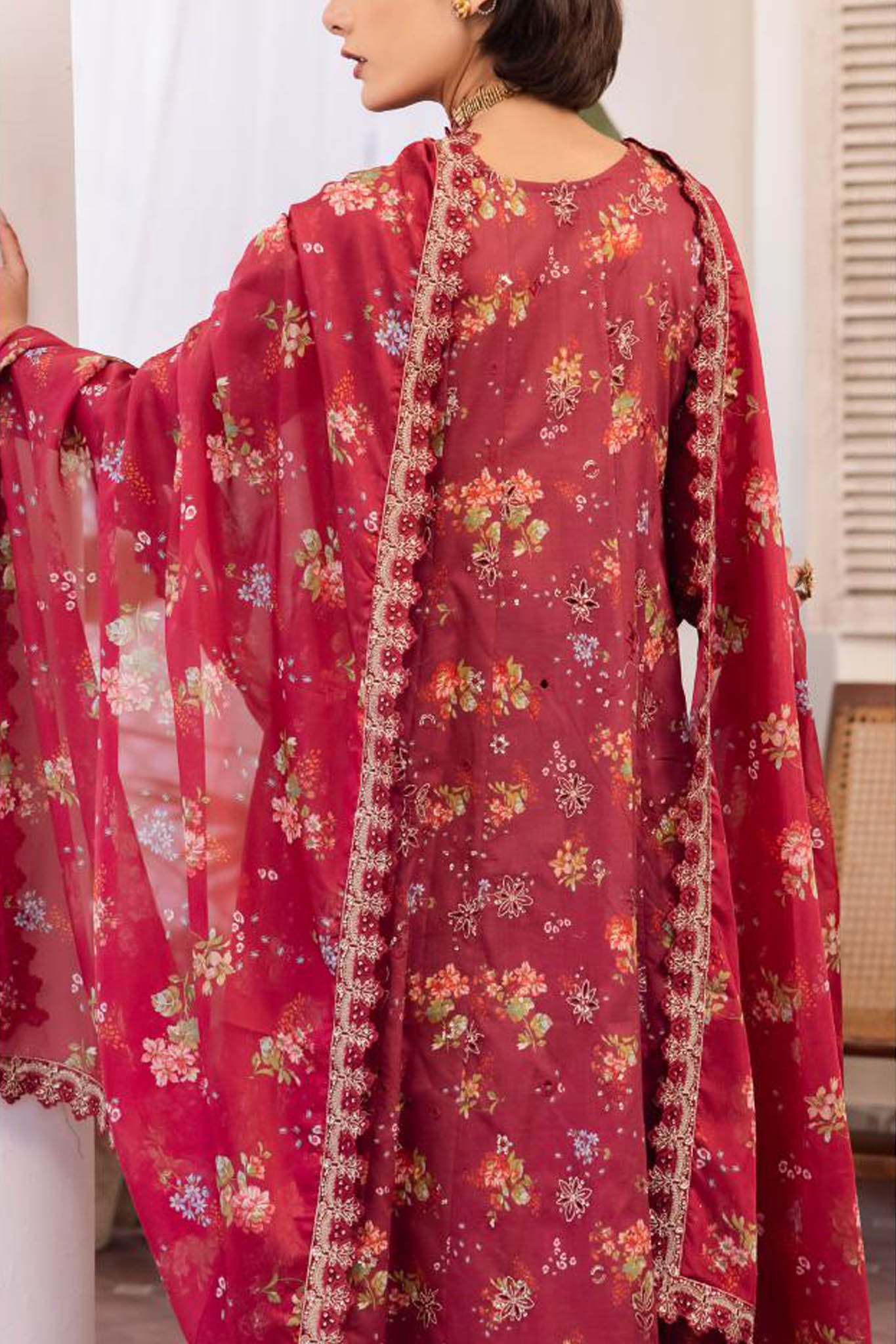 Nani Ka Ghar By Iznik Unstitched 3 Piece Eid Lawn Collection'2024-NKG-09-Yaadain