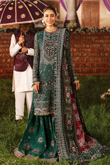 Jhoomro By Nureh Unstitched 3 Piece Luxury Formals Wedding Collection'2024-NL-68