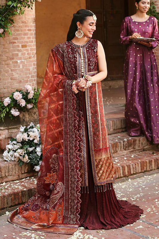 Jhoomro By Nureh Unstitched 3 Piece Luxury Formals Wedding Collection'2024-NL-71