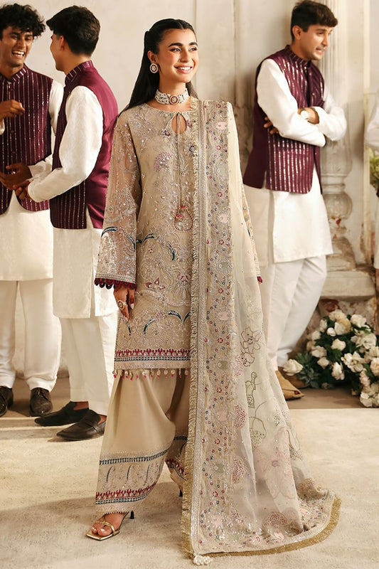 Jhoomro By Nureh Unstitched 3 Piece Luxury Formals Wedding Collection'2024-NL-72