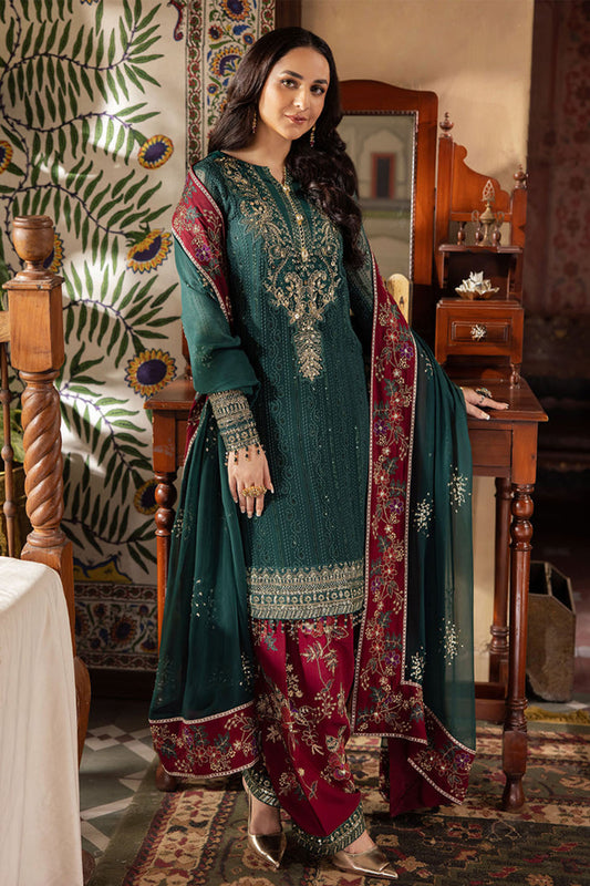 Alfaaz By Nureh Unstitched 3 Piece Festive Edition Collection'2024-NL-74-Mahroo