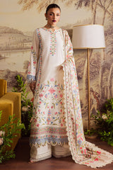 Nova By Mahnur Unstitched 3 Piece Khaddar Winter Suit-NK-01