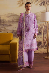 Nova By Mahnur Unstitched 3 Piece Khaddar Winter Suit-NK-11