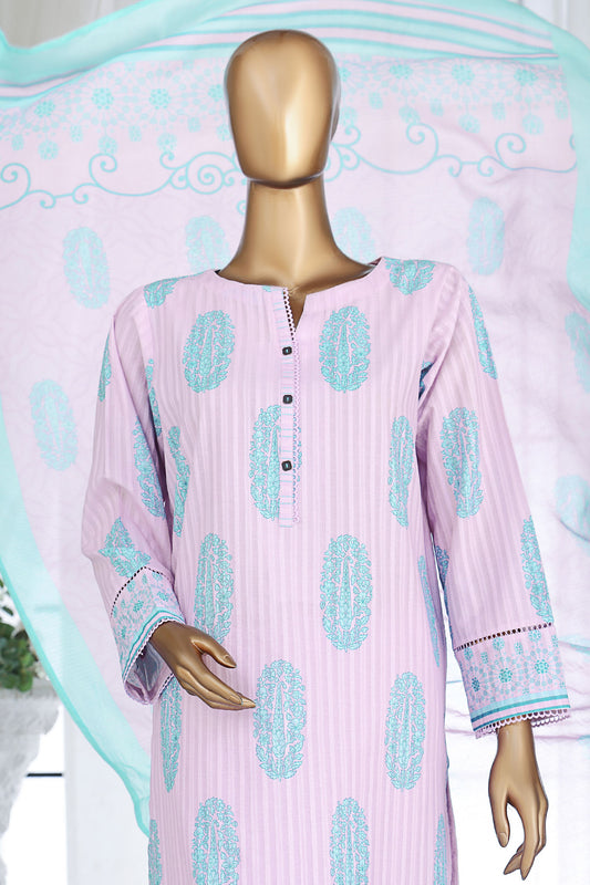 Ninokara By HZ Unstitched 3 Piece Printed Lawn Collection-NP-1171