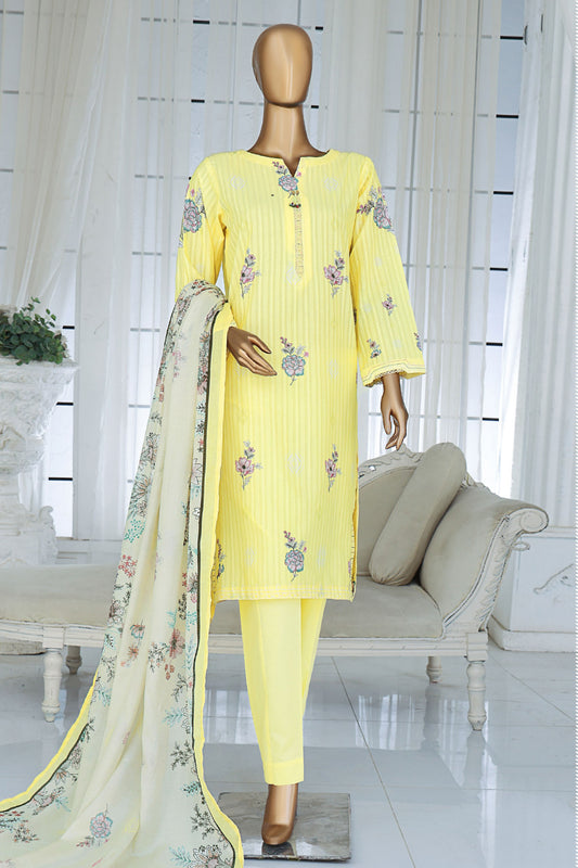 Ninokara By HZ Unstitched 3 Piece Printed Lawn Collection-NP-1178