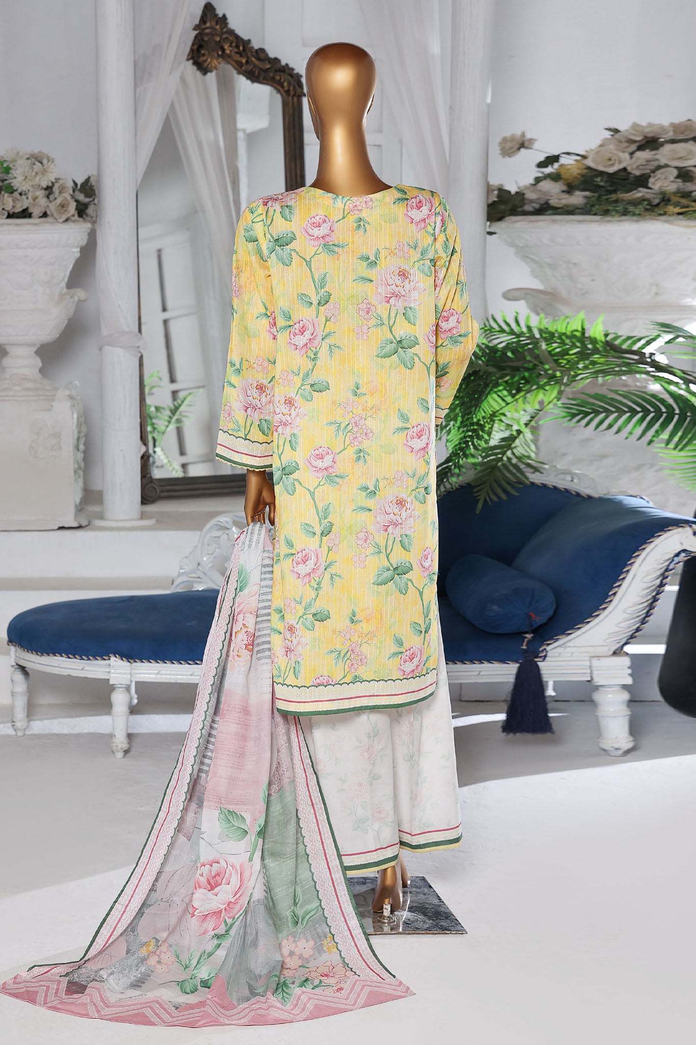 Nayab By HZ Unstitched 3 Piece Digital Printed Doriya Lawn Vol-03 Collection'2024-NPD-05