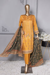 Nayab By HZ Unstitched 3 Piece Digital Printed Doriya Lawn Collection'2024-NPD-05