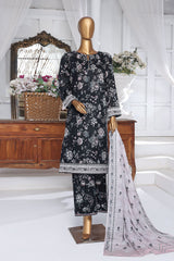 Nayab By HZ Unstitched 3 Piece Digital Printed Doriya Lawn Vol-03 Collection'2024-NPD-09