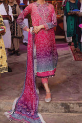 Bazar By Nureh Unstitched 3 Piece Embellishment Lawn Collection'2024-NS-131