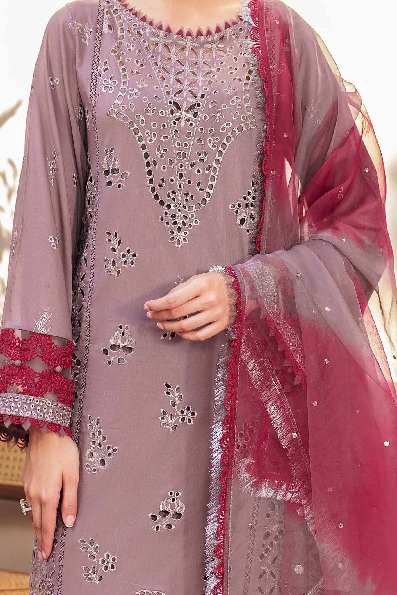 Dhoop Kinaray Bazaar Series By Nureh Unstitched 3 Piece Emb Lawn Collection'2024-NS-139