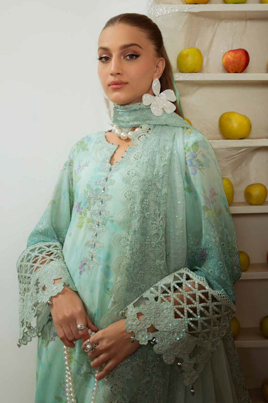 Maya Swiss By Nureh Unstitched 3 Piece Emb Lawn Collection-NS-150