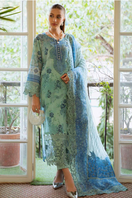 Maya Swiss By Nureh Unstitched 3 Piece Emb Lawn Collection-NS-152