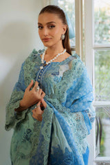 Maya Swiss By Nureh Unstitched 3 Piece Emb Lawn Collection-NS-152