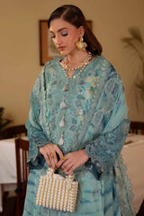 Maya By Nureh Unstitched 3 Piece Emb And Printed Swiss Lawn Suit-NS-160