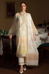 Maya By Nureh Unstitched 3 Piece Emb And Printed Swiss Lawn Suit-NS-163