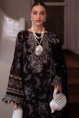 Maya By Nureh Unstitched 3 Piece Emb And Printed Swiss Lawn Suit-NS-164