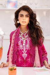 Gardenia By Nureh Unstitched 3 Piece Emb And Printed Lawn Collection'2025-NSG-189