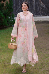 Gardenia By Nureh Unstitched 3 Piece Emb & Printed Lawn Doria Suit-NSG-208