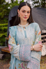 Gardenia By Nureh Unstitched 3 Piece Emb & Printed Lawn Doria Suit-NSG-209