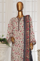 Bin Saeed Stitched 3 Piece Exclusive Printed Lawn Vol-04 Collection'2025-NSM-1902-White