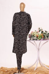 Bin Saeed Stitched 2 Piece Exclusive Printed Cotton Collection'2025-NSM-2501-Black