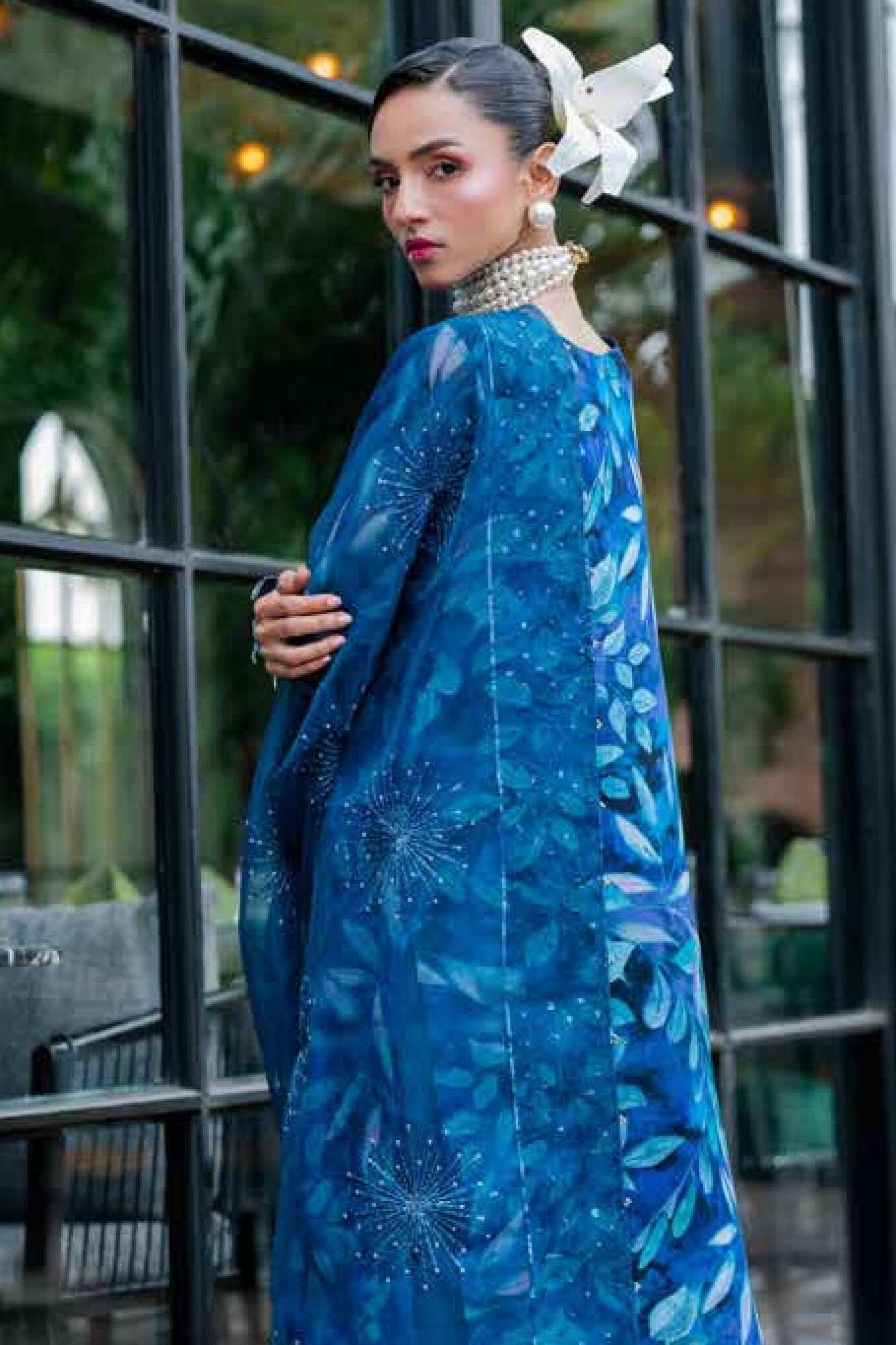 Ballerina by Nureh Unstitched 3 Piece Chiffon Collection'2024-NU2-153