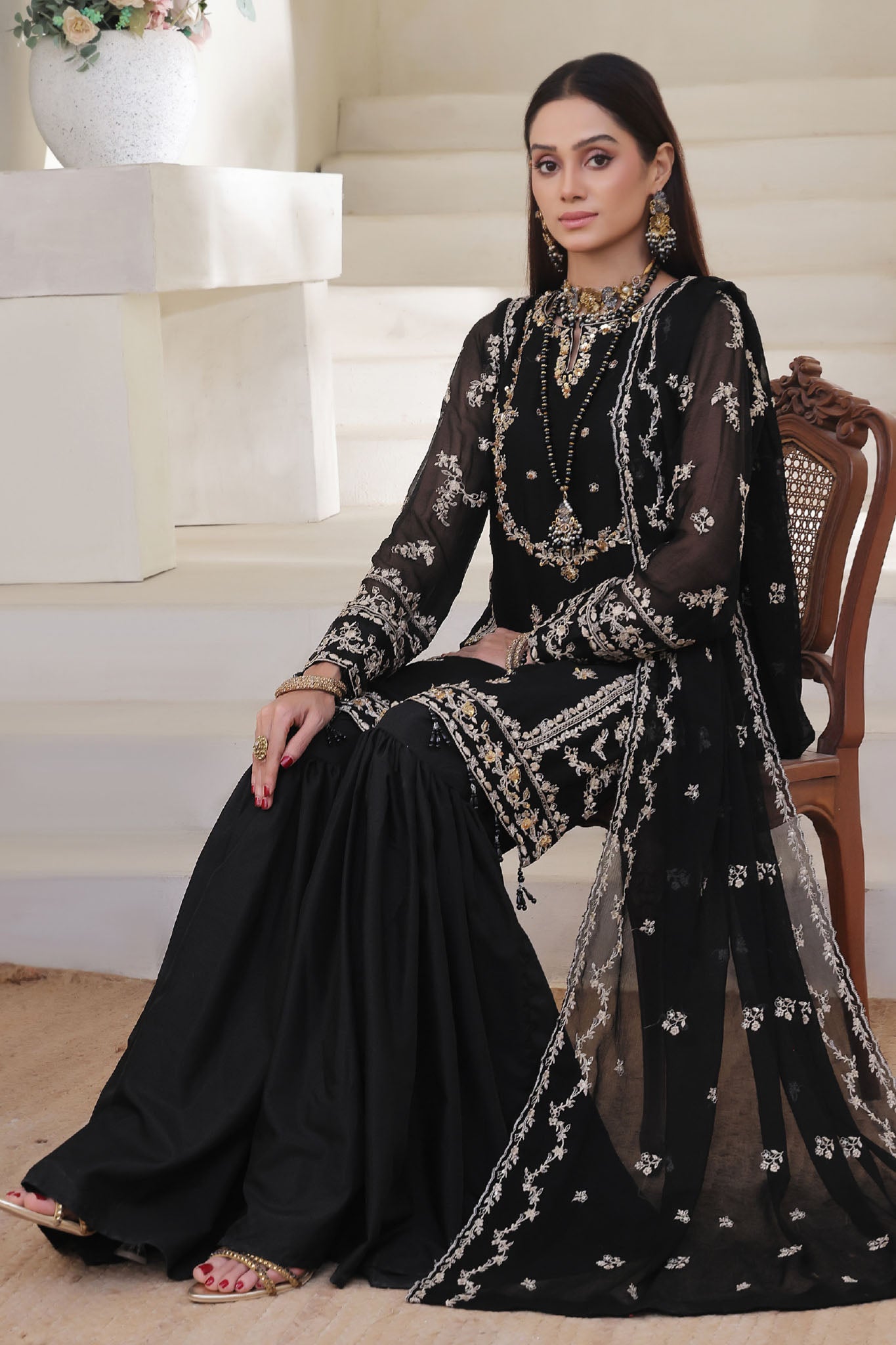 Nurin By Soghat Unstitched 3 Piece Luxury Chiffon Collection'2025-NURIN-03