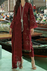 Bazaar by Nureh Unstitched 3 Piece Mukesh Khaddar Collection'2022-NW-74