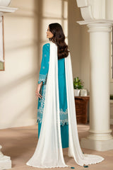 Justuju By Inara Stitched 3 Piece Winter Collection'2026-NAAZ DR-04