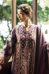 Seraph Hemline By Mushq Unstitched 3 Piece Jacquard Lawn Collection-HML-07-Narissa