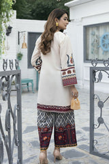 Midway Arts Stitched Summer Nayra – Printed 2Pc Suit | Effortless Chic