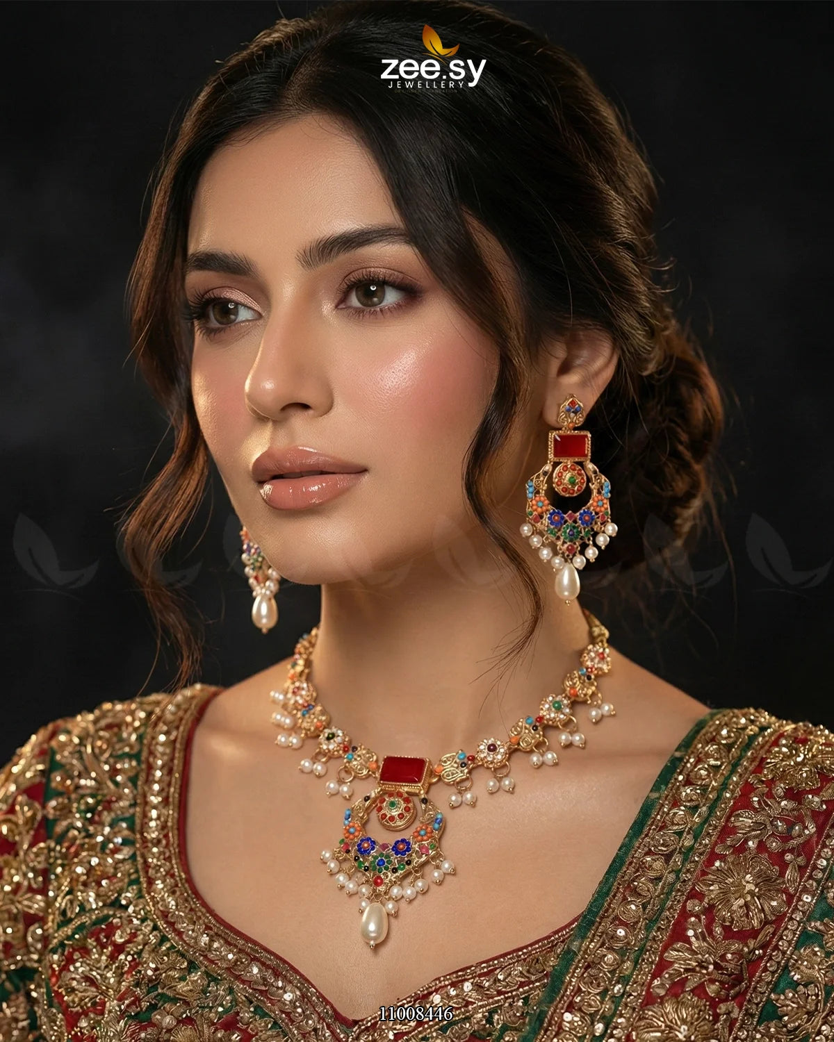 Necklace-0973 - Zeesy Jewellery