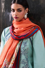 Jugnu By Hussain Rehar Unstitched 3 Piece Summer Collection-Neelum