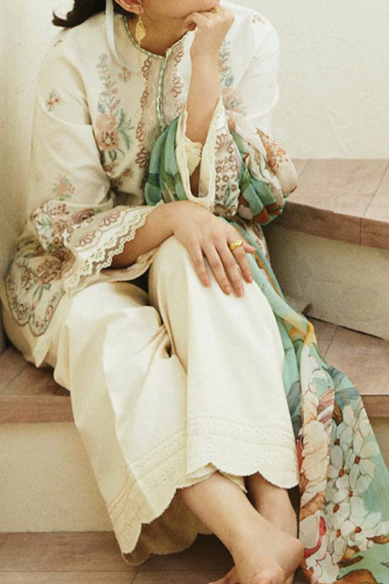 Coco By Zara Shah Jahan Unstitched 3 Piece Eid Edit Emb Lawn Collection'2024-D-10-Nisa