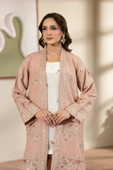 Justuju By Inara Stitched 3 Piece Winter Collection'2026-NUR DR-06