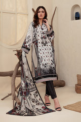 O'Pole Unstitched 3 Piece Winter Vol-01 Collection-OP-08